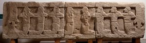 Funerary bed made with three tuff blocks, 6th century BC