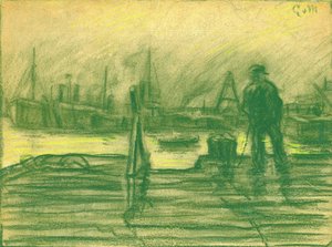 At the Harbour on a Foggy Day