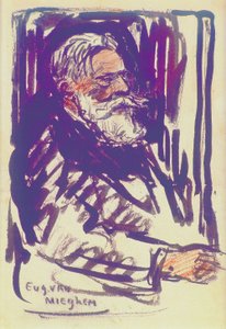 The Painter James Ensor by Eugeen van Mieghem