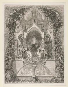 Sleeping Beauty. Fairytale by Grimm by Eugen Napoleon Neureuther
