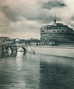 Castel Sant Angelo, Rome, Italy, 1927