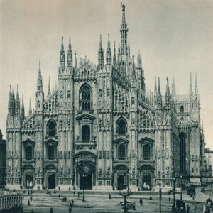 Facade of the Duomo, Milan, Italy