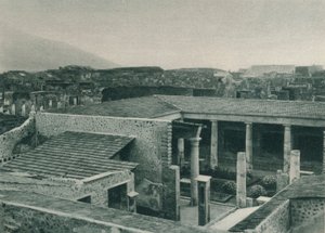 House of the Vettii, Pompeii, Italy, 1927 by Eugen Poppel