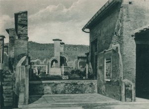 Street Ascending to the Forum, Pompeii, Italy by Eugen Poppel