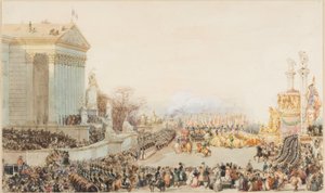 The Translation of the Ashes of Napoleon: 15 December by Eugene Louis Lami