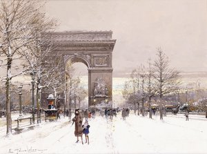 The Arc de Triomphe