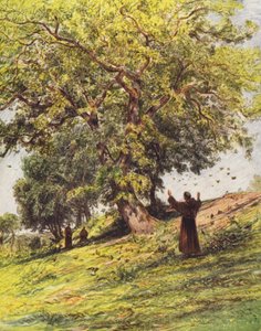 St Francis Preaches to the Birds
