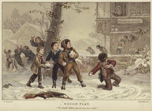 Rough Play by Eugene Alexis Girardet