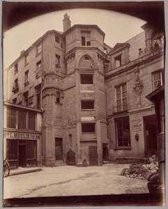 Cour Charlemagne by Eugène Atget