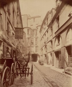Dragon Court by Eugène Atget