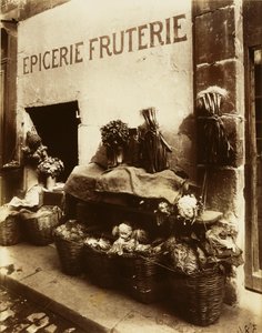 Grocery Fruit Shop by Eugène Atget
