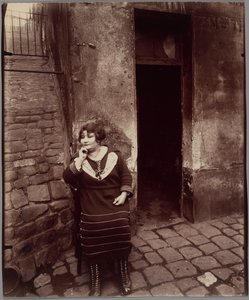 La Villette, Rue Asselin by Eugène Atget
