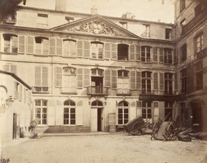 Rue De Montmorency by Eugène Atget