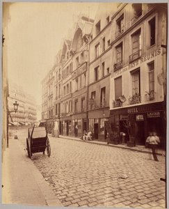 Rue Galande by Eugène Atget