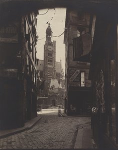 Rue de la Montagne-Sainte-Geneviève by Eugène Atget