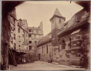 Saint-Julien-le-Pauvre by Eugène Atget