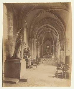 Saint-Julien-le-Pauvre by Eugène Atget