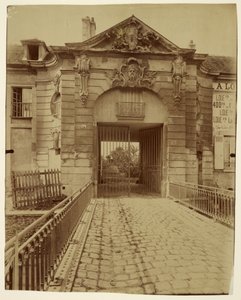 Stains, Former Pied-à-terre of the Dukes of Orléans by Eugène Atget