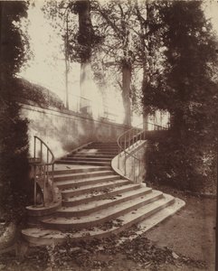 The Steps at Saint-Cloud, 1906 by Eugène Atget