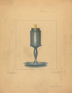 Pewter Lamp