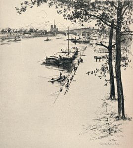 The Pont de Sully, 1915 by Eugene Bejot