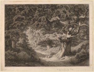Charlemagne (Forest of Fontainebleau) by Eugene Bléry