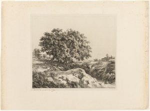 The Bouquet of Trees, or The Lindens (Souvenir of the Sarthe) by Eugene Bléry
