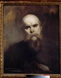 Portrait of the French Poet Paul Verlaine (1844-1896) by Eugène Carrière