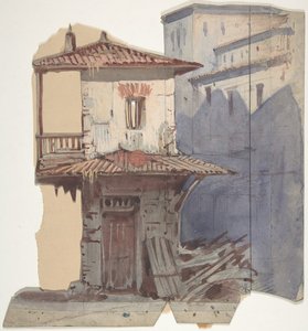 Design for a Stage Set at the Opéra, Paris