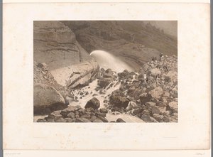 View of a Torrent near Servoz