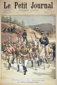 Events in the Transvaal: The First English Prisoners, Front Cover of Le Petit Journal, 29 October 1899