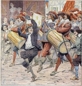 Illustration for "Twenty Years After" by Eugene Damblans