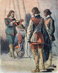 Illustration for "Twenty Years After" by Eugene Damblans