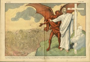 Illustration of Eugene Damblans (1865-1945) in Le Pelerin by Eugene Damblans