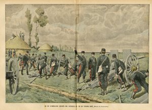 Illustration of Eugene Damblans (1865-1945) in Le Pelerin by Eugene Damblans
