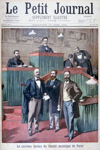 The New Municipal Council of Paris, 1900 by Eugene Damblans