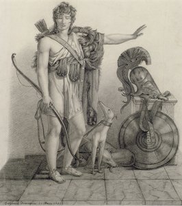 Hippolytus, 1832, after a painting by Baron Pierre Narcisse Guerin