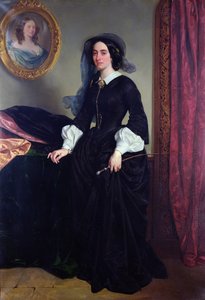 Portrait of Marie Deveria