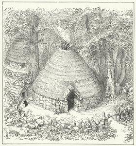 Ancient Pelasgian hut