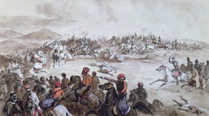 Capture of the Tribe of Abd el-Kader by Henri d