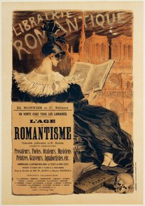 Libraire Romantique, Poster by Eugene Samuel Grasset