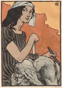 Sculptress, 1897