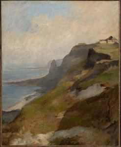 Cliffs of Normandy by Eugene Isabey