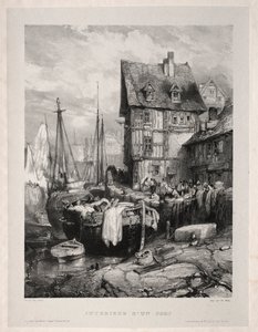 Six Marines: Interior of a Port, 1833