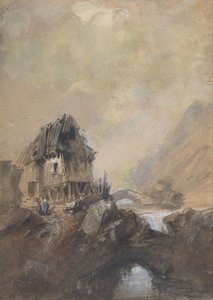 Village at Dieppe, 1843