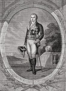 Manuel Godoy y Alvarez de Faria, engraved by Blanpain, from 
