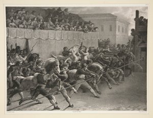 A Horse Race About to Start by Eugene Leroux
