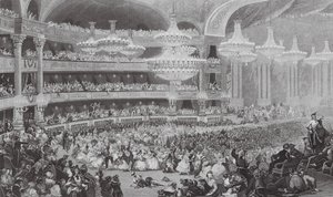 The Grand Bal Masque at the Opera by Eugene Louis (after) Lami
