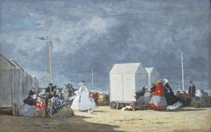 Approaching Storm, 1864 by Eugene Louis Boudin