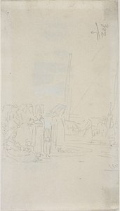 Breton Women on the Beach